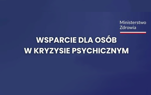 Zdjęcie do Wsparcie da os&oacute;b w kryzysie psychicznym