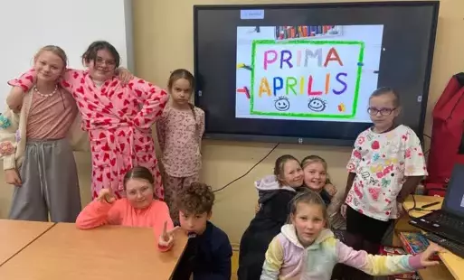 Zdjęcie do Dzień Piżamy i Prima Aprilis w nasze szkole!