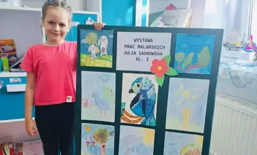 Zdjęcie do Nasza pierwszoklasistka zachwyca 