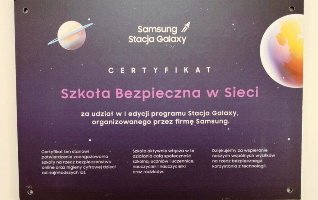 Zdjęcie do  Szkoła Bezpieczna w Sieci