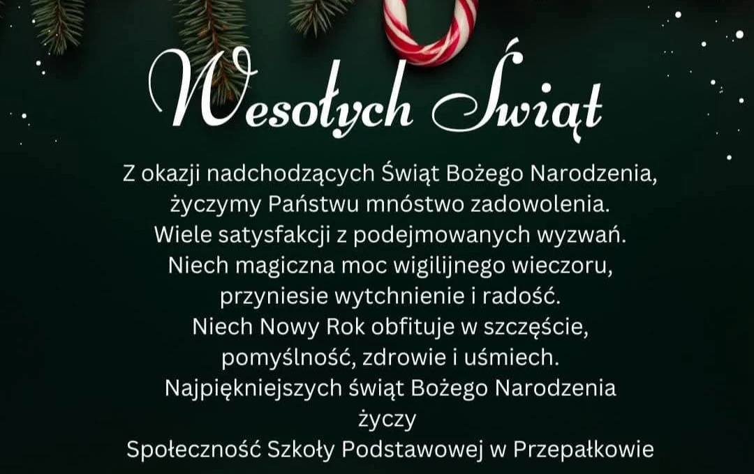 Zdjęcie do Wesołych Świąt 