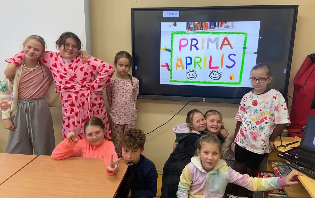 Zdjęcie do Dzień Piżamy i Prima Aprilis w nasze szkole!