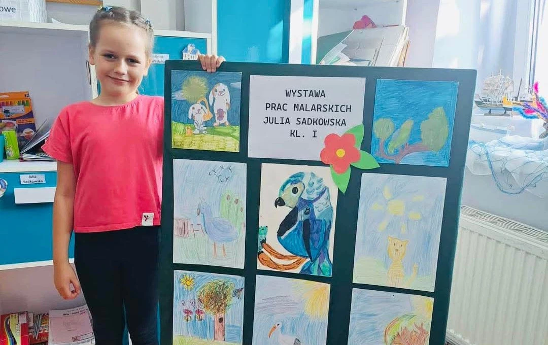 Zdjęcie do Nasza pierwszoklasistka zachwyca 