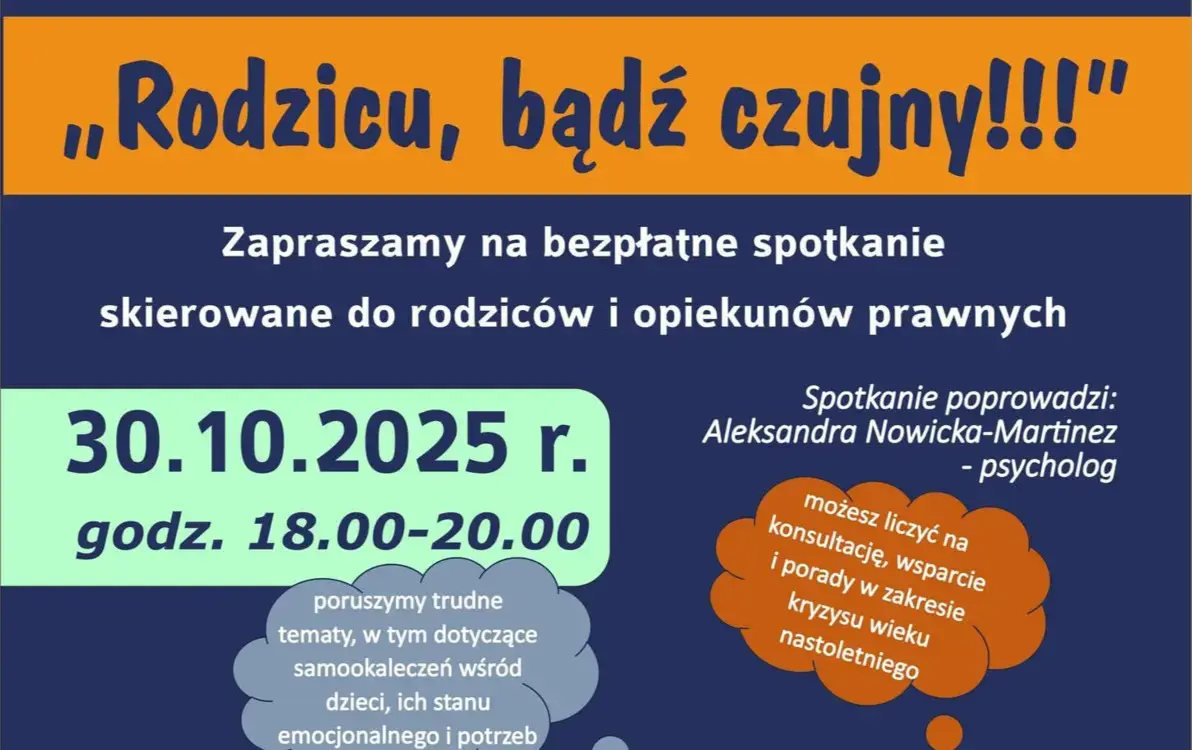 Zdjęcie do Rodzicu, bądź czujny!
