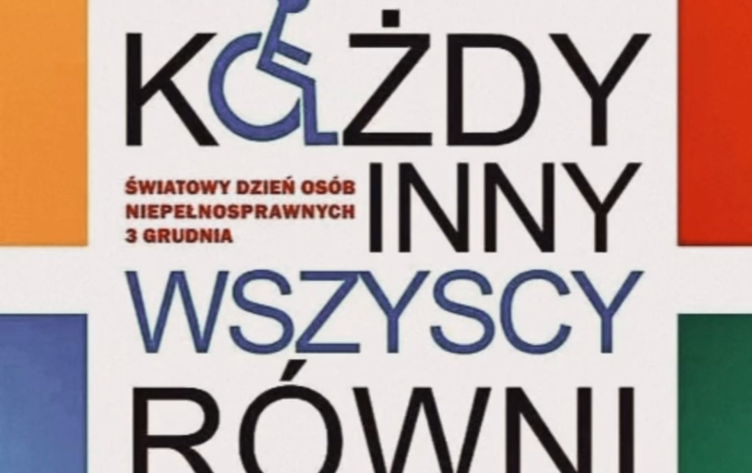 Zdjęcie do Międzynarodowy Dzień Os&oacute;b Niepełnosprawnych 