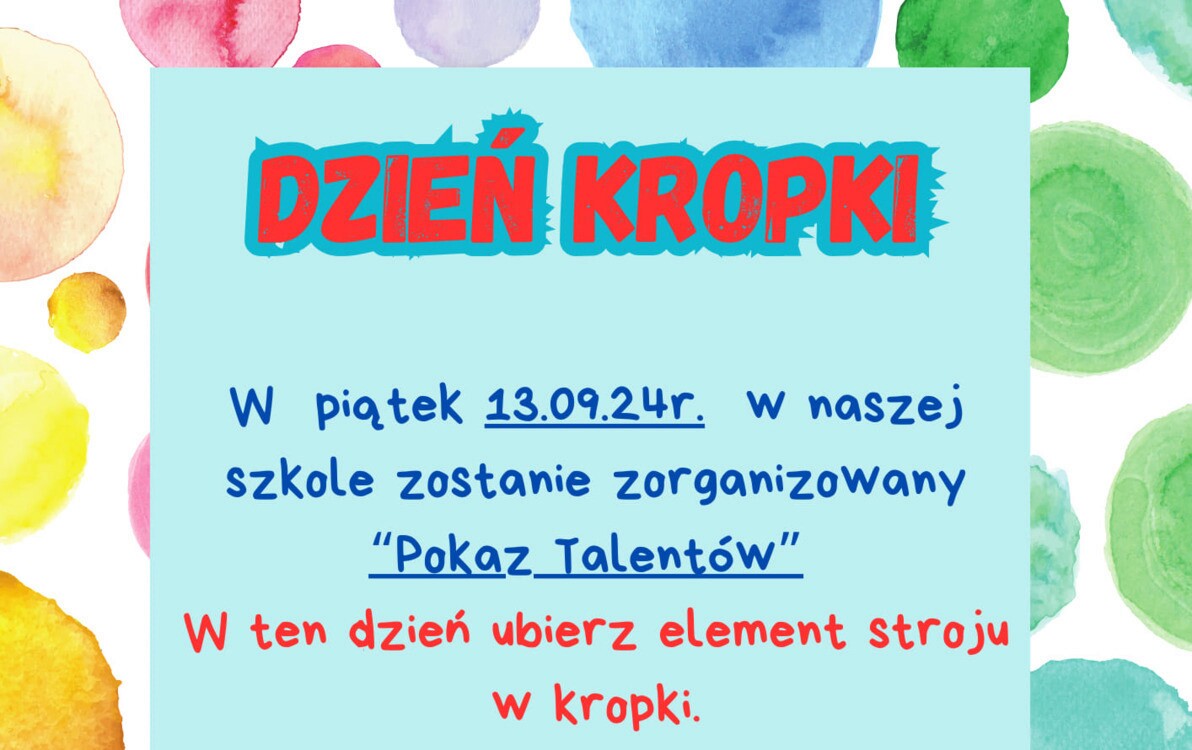 Zdjęcie do Zakropkuj się z nami!