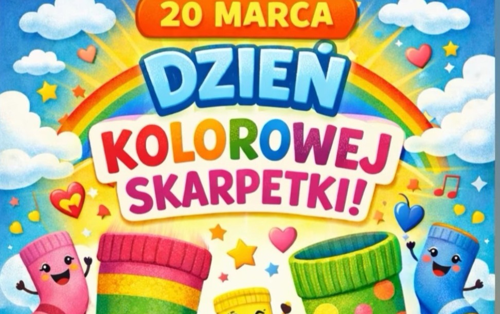 Zdjęcie do Dzień Kolorowej Skarpetki 