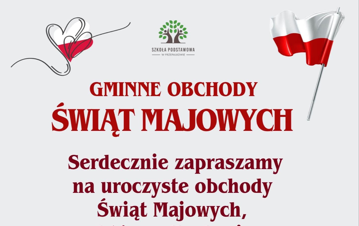 Zdjęcie do Gminne Obchody Świąt Majowych