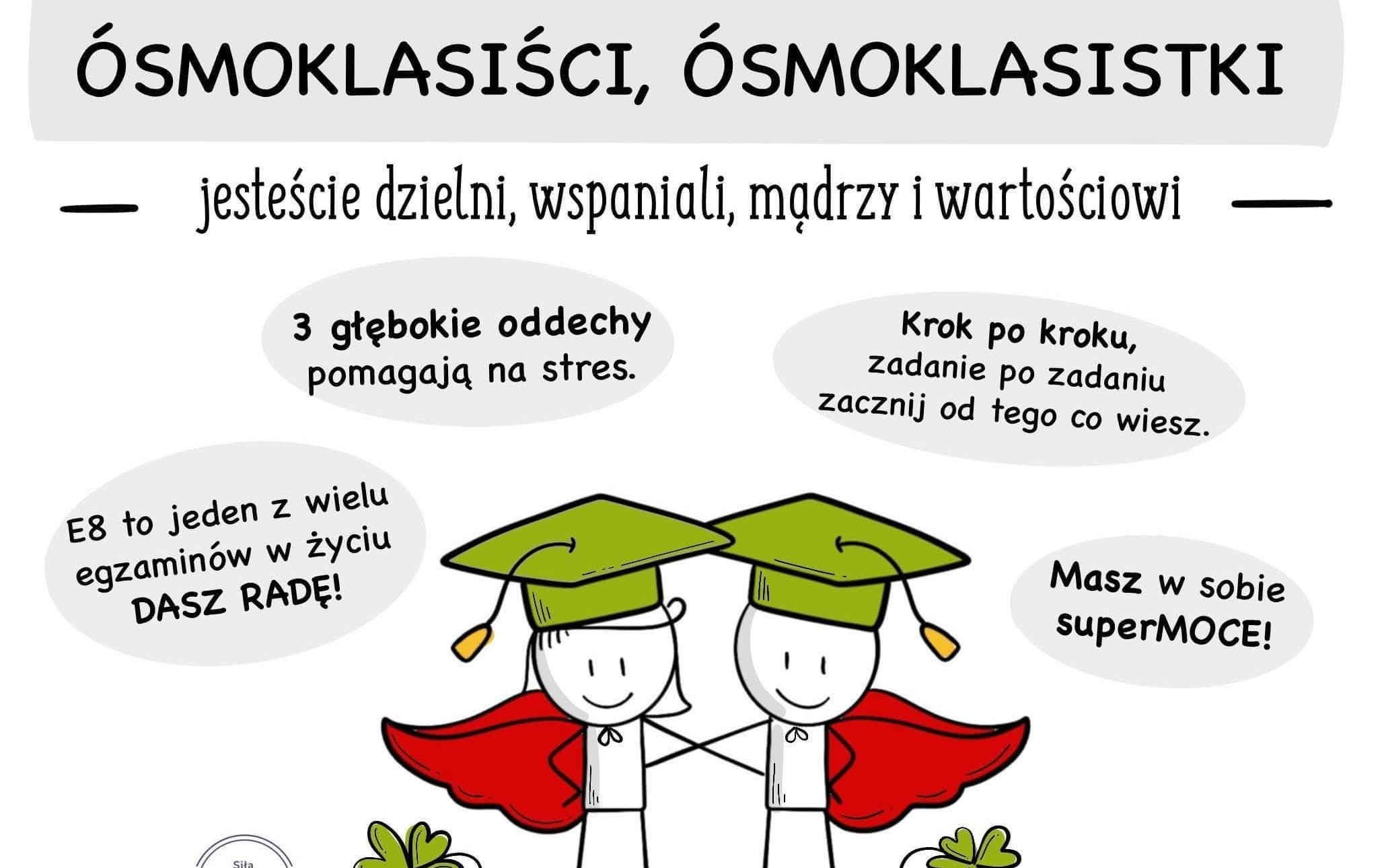 Zdjęcie do Egzamin &oacute;smoklasisty 