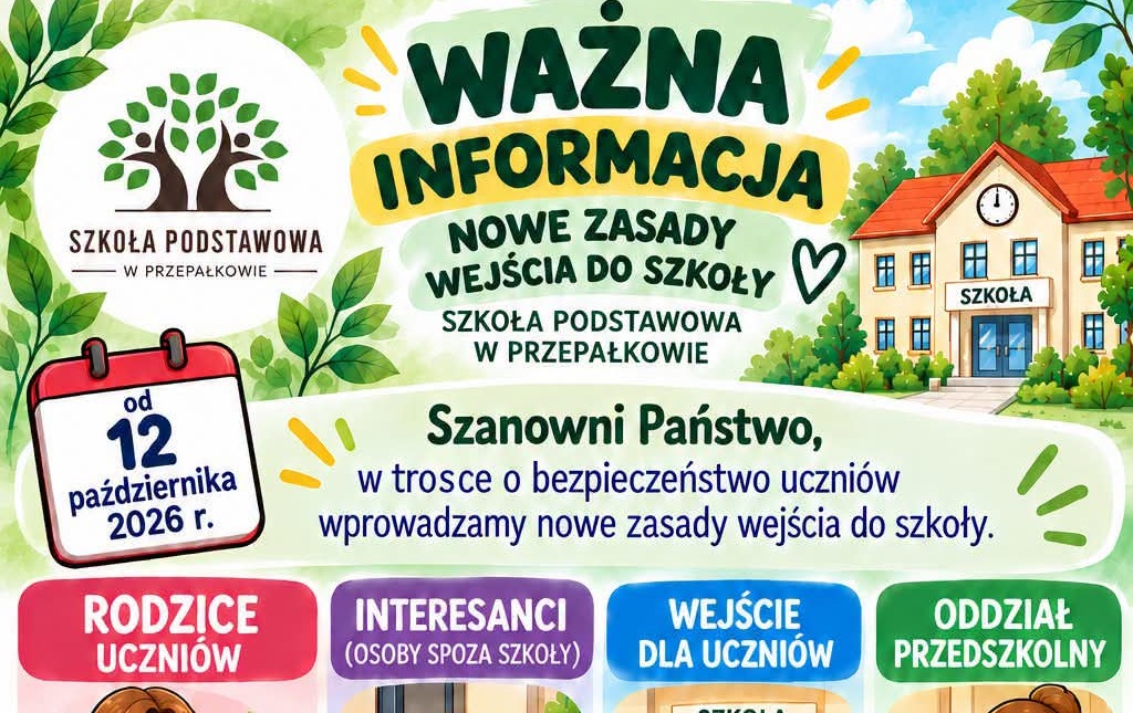 Zdjęcie do Ważna informacja!